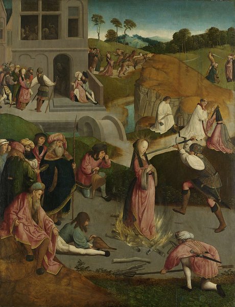 The Martyrdom of Saint Lucy