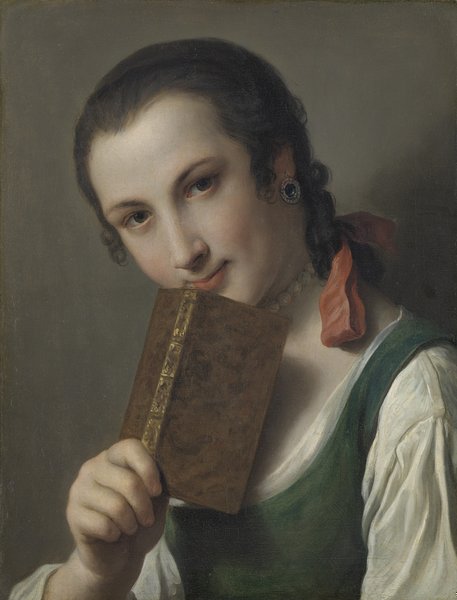 A Young Woman with a Book