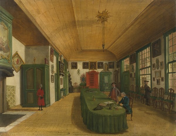 The Hall of the Artistic Society 'Kunst wordt door Arbeid verkregen' (Art is Acquired through Labor) in Leiden