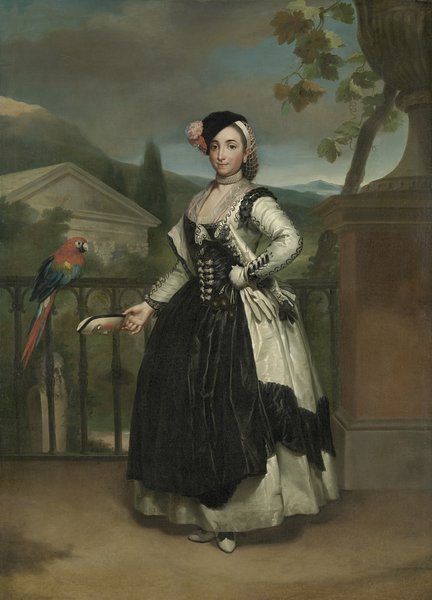 Portrait of Isabel Parreño y Arce, Marquise of Llano