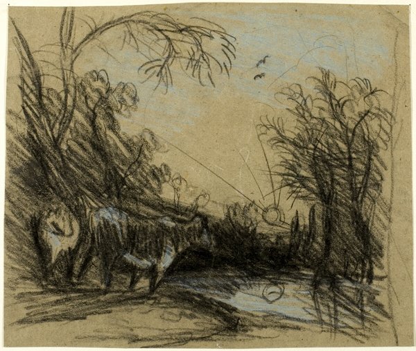 Landscape with Cows